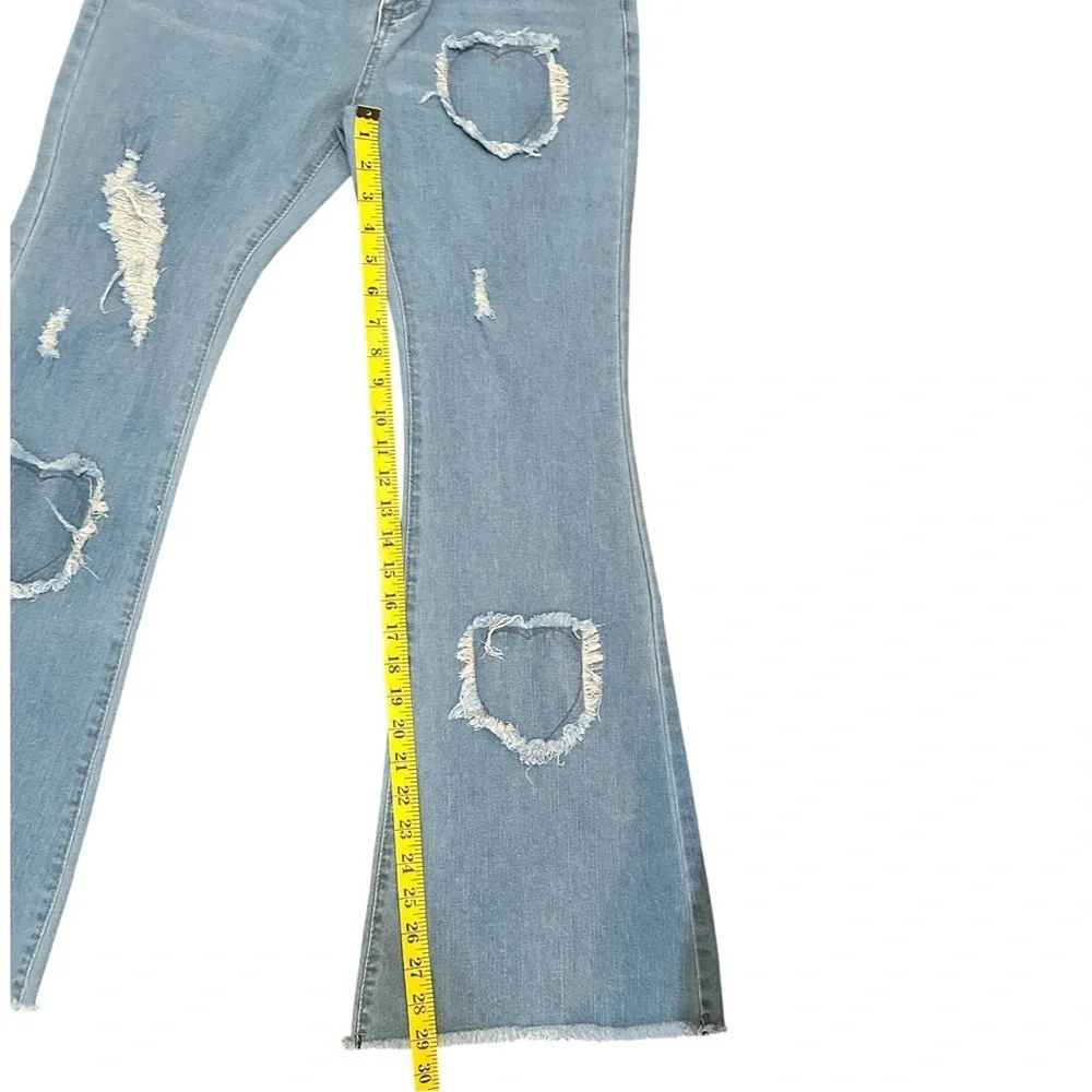 Light Blue Distressed Women’s Jeans